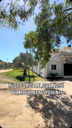 Plot for sale in Mbezi Beach Chini, Dar Es Salaam sqm 1250 Plot for sale in Mbezi Beach Chini, Dar Es Salaam sqm 1250