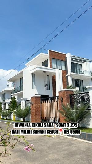 Kiwanja (Residential/Commercial) kinauzwa Bahari Beach, Dar Es Salaam (3275 sqm)
