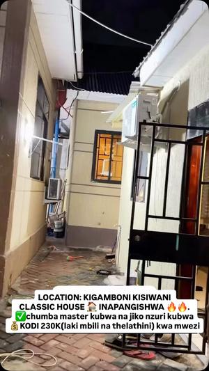 1 Bedroom House for Rent in Kigamboni Kisiwani, Dar Es Salaam 1 Bedroom House for Rent in Kigamboni Kisiwani, Dar Es Salaam