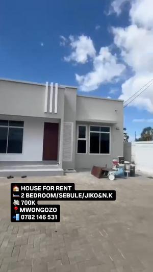 2 Bedrooms House for Rent in Kigamboni Mwongozo, Dar Es Salaam