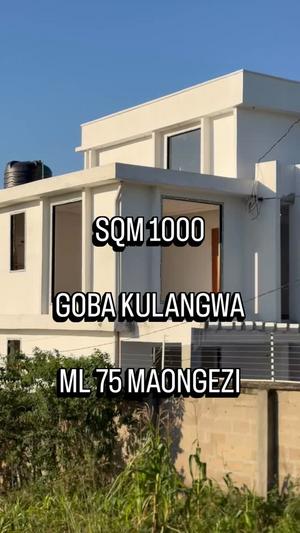 Kiwanja kinauzwa Goba Kulangwa, Dar Es Salaam sqm 1000