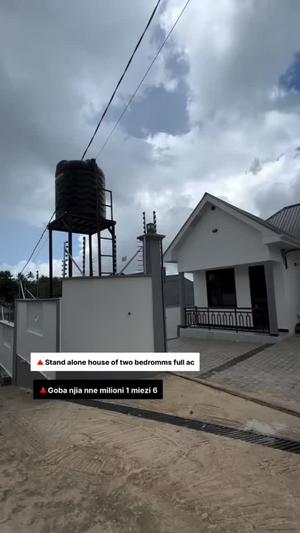 Nyumba ya vyumba viwili inapangishwa Goba Njia Nne, Dar Es Salaam