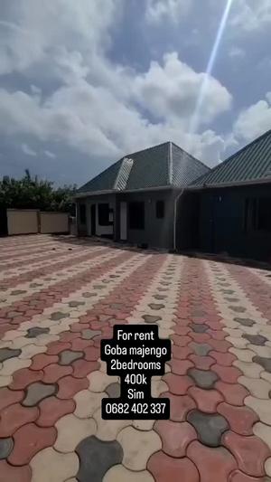 Nyumba ya vyumba viwili inapangishwa Goba Majengo, Dar Es Salaam