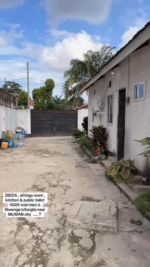 Nyumba ya vyumba viwili inapangishwa Mwenge Lufungila, Dar Es Salaam