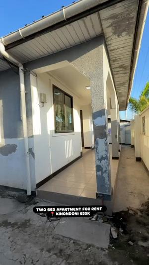 Apartment ya vyumba viwili inapangishwa Kinondoni, Dar Es Salaam