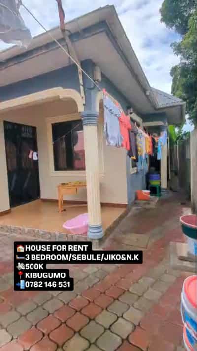 Nyumba ya vyumba vitatu inapangishwa Kibugumo, Kigamboni, Dar Es Salaam