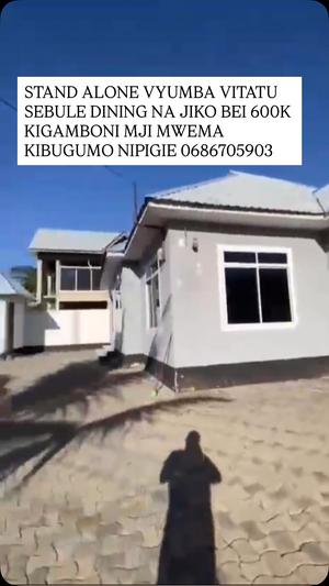 Nyumba ya vyumba vitatu inapangishwa Mji Mwema, Kibugumo, Kigamboni, Dar Es Salaam Nyumba ya vyumba vitatu inapangishwa Mji Mwema, Kibugumo, Kigamboni, Dar Es Salaam