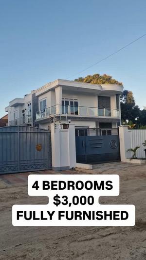 4 Bedrooms Furnished House for Rent in Mikocheni, Dar Es Salaam