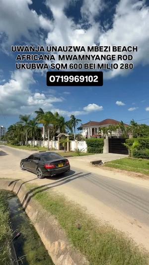 Kiwanja kinauzwa Mbezi Beach Africana, Dar Es Salaam sqm 600 Kiwanja kinauzwa Mbezi Beach Africana, Dar Es Salaam sqm 600