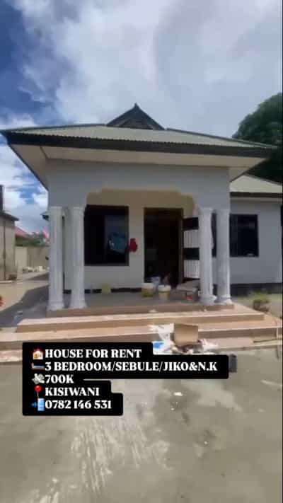 3 Bedrooms House for Rent in Kigamboni Kisiwani, Dar Es Salaam