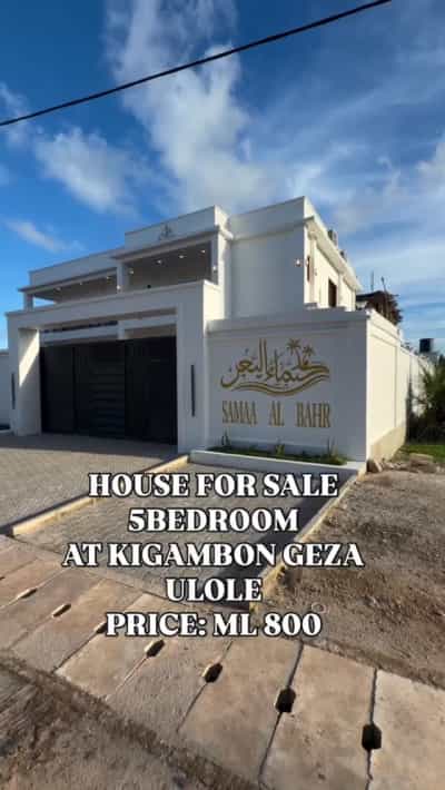 5 Bedrooms House for Sale in Gezaulole, Kigamboni, Dar Es Salaam (810 sqm)