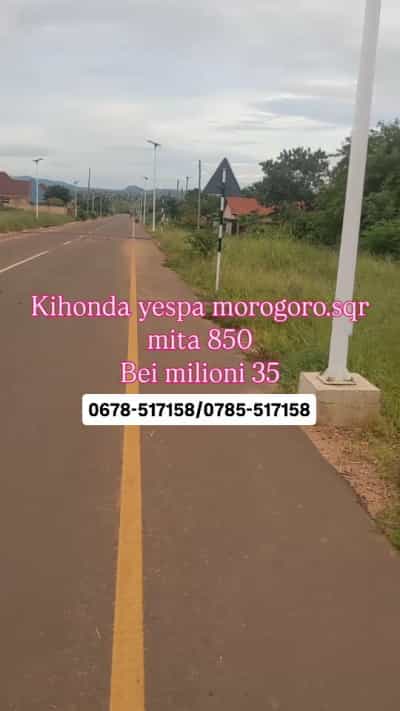 Kiwanja (Residential/Commercial) kinauzwa Kihonda Yespa, Morogoro (850 sqm)