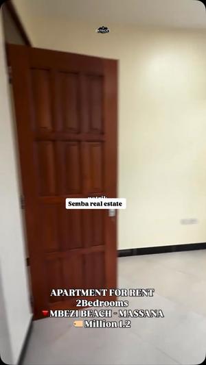 Apartment ya vyumba vitatu inapangishwa Mbezi Beach, Dar Es Salaam