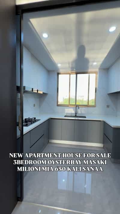 Apartment ya vyumba vitatu inauzwa Oyster Bay Masaki, Dar Es Salaam