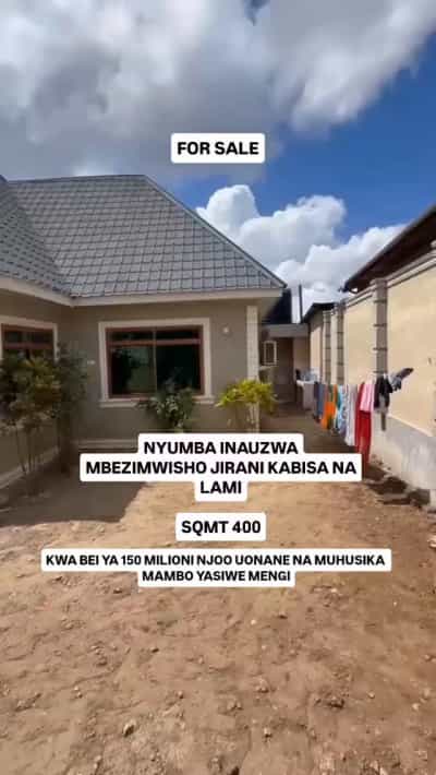 Nyumba ya vyumba vinne inauzwa Mbezi Mwisho, Dar Es Salaam (400 sqm)
