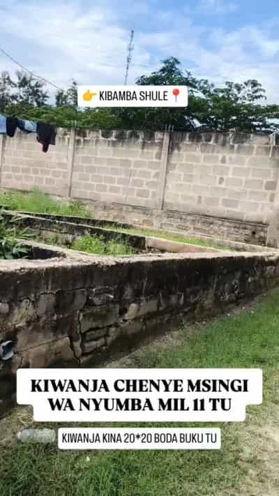Kiwanja kinauzwa Kibamba Shule, Dar Es Salaam (400 sqm)