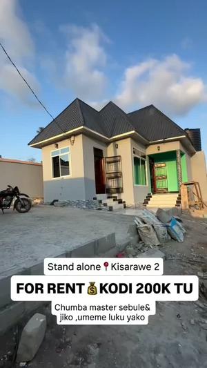 Nyumba ya chumba kimoja inapangishwa Kigamboni Kisarawe II, Dar Es Salaam