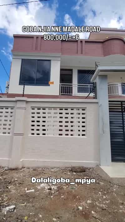 Nyumba ya vyumba viwili inapangishwa Goba Njia Nne Madale Road, Dar Es Salaam