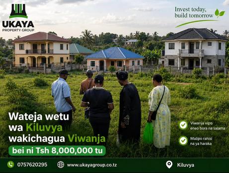 Kiwanja kinauzwa Kiluvya, Pwani Kiwanja kinauzwa Kiluvya, Pwani