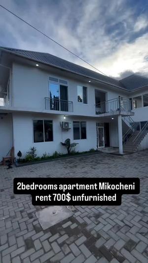 Nyumba/Apartment ya vyumba viwili inapangishwa Mikocheni, Dar Es Salaam