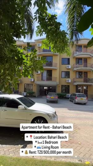 Apartment ya chumba kimoja inapangishwa Bahari Beach, Dar Es Salaam
