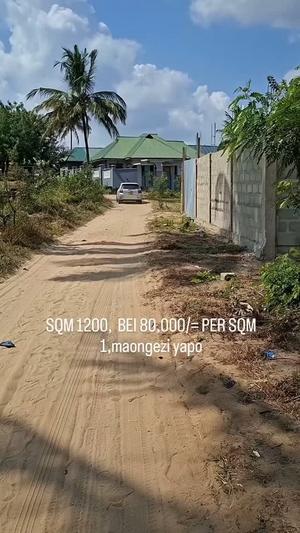 Kiwanja kinauzwa Madale, Dar Es Salaam sqm 1200 Kiwanja kinauzwa Madale, Dar Es Salaam sqm 1200