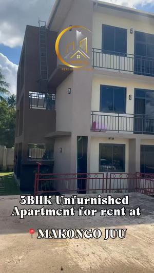 Nyumba/Apartment ya vyumba vitatu inapangishwa Makongo Juu, Dar Es Salaam