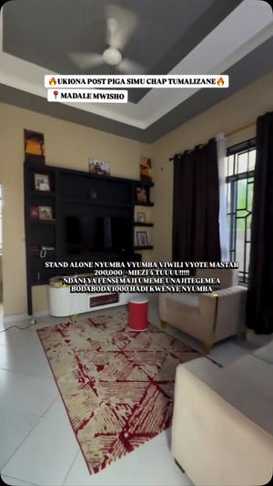 Nyumba ya vyumba viwili inapangishwa Madale Mwisho, Dar Es Salaam