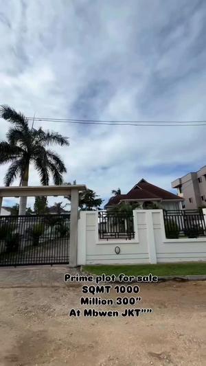 Kiwanja kinauzwa Mbweni Jkt, Dar Es Salaam sqm 1150