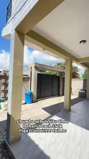 Nyumba ya chumba kimoja inapangishwa Bahari Beach, Dar Es Salaam