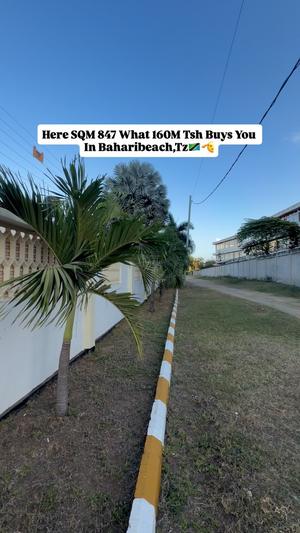 Plot for sale in Baharibeach, Dar Es Salaam sqm 847