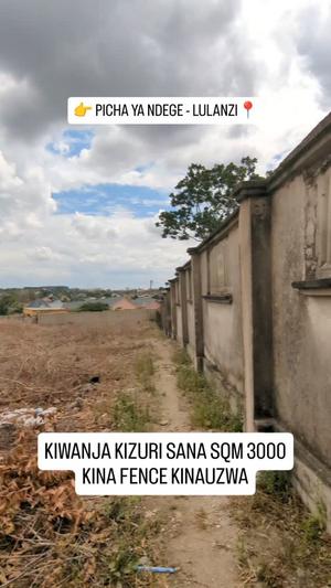 Kiwanja kinauzwa Kibaha Picha Ya Ndege - Lulanz, Pwani (3000 sqm) Kiwanja kinauzwa Kibaha Picha Ya Ndege - Lulanz, Pwani (3000 sqm)