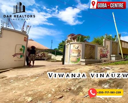 Viwanja vinauzwa Goba Centre, Dar Es Salaam Viwanja vinauzwa Goba Centre, Dar Es Salaam