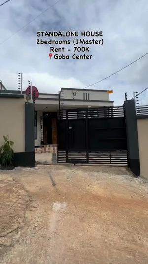 Nyumba ya vyumba viwili inapangishwa Goba Center, Dar Es Salaam