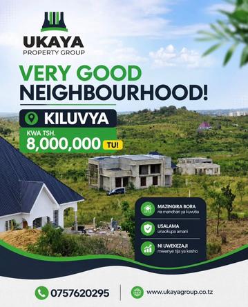 Kiwanja kinauzwa Kiluvya, Pwani Kiwanja kinauzwa Kiluvya, Pwani