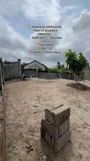 Residential Plot for Sale in Tabata Segerea, Dar Es Salaam (900 sqm)