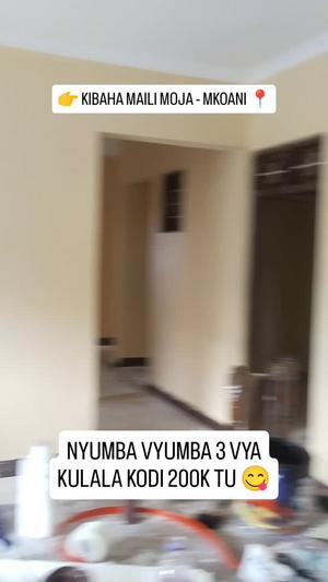 Nyumba ya vyumba vitatu inapangishwa Kibaha Maili Moja, Pwani Nyumba ya vyumba vitatu inapangishwa Kibaha Maili Moja, Pwani