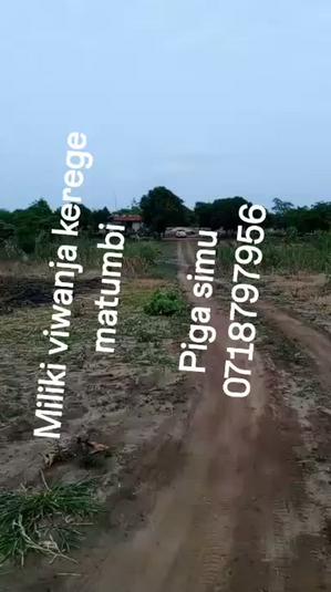 Residential Plot for Sale in Kerege Matumbi, Pwani (500 sqm) Residential Plot for Sale in Kerege Matumbi, Pwani (500 sqm)