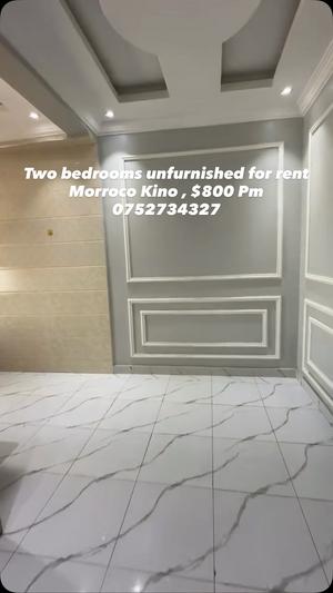 Nyumba ya vyumba viwili inapangishwa Morocco, Kinondoni, Dar Es Salaam