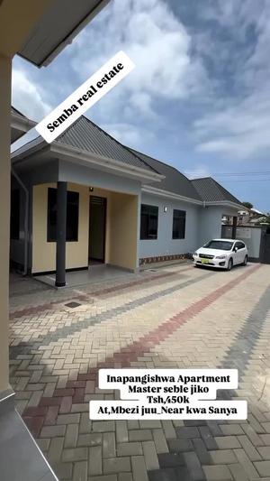 Apartment ya chumba kimoja inapangishwa Mbezi Beach Masana, Dar Es Salaam