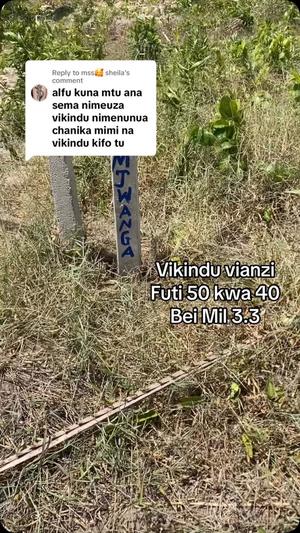 Residential Plots for Sale in Vikindu Vianzi, Pwani Residential Plots for Sale in Vikindu Vianzi, Pwani
