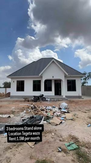 Nyumba ya vyumba vitatu inapangishwa Tegeta Wazo, Dar Es Salaam Nyumba ya vyumba vitatu inapangishwa Tegeta Wazo, Dar Es Salaam
