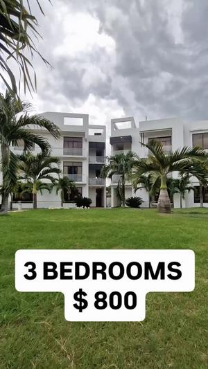 Apartment ya vyumba vitatu inapangishwa Mbezi Beach, Dar Es Salaam