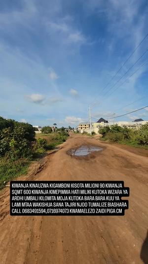 Kiwanja kinauzwa Kigamboni, Dar Es Salaam Kiwanja kinauzwa Kigamboni, Dar Es Salaam