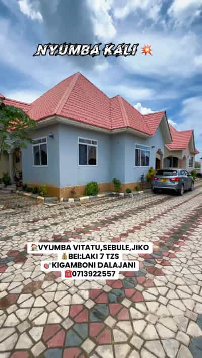 Nyumba ya vyumba vitatu inapangishwa Kigamboni Dalajani, Dar Es Salaam