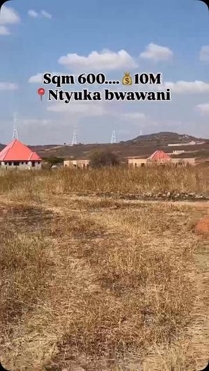 Kiwanja kinauzwa Ntyuka Bwawani, Dodoma (600 sqm)