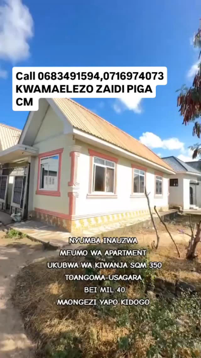 House/Apartment for sale in Kigamboni, Dar Es Salaam