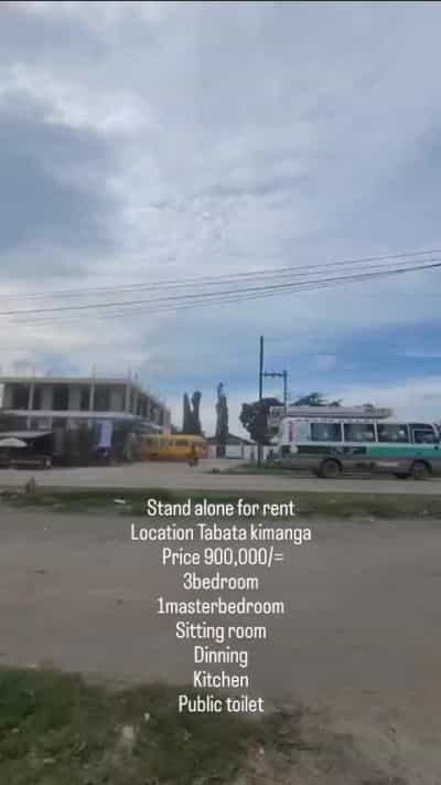 Nyumba ya vyumba vitatu inapangishwa Tabata, Dar Es Salaam