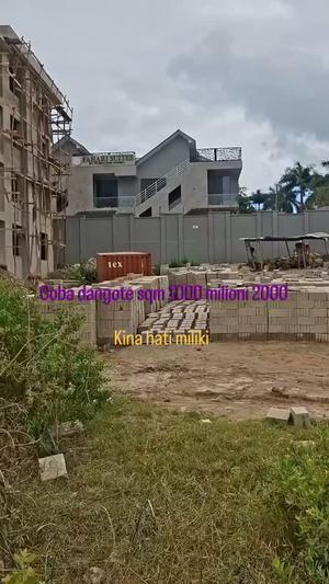 Kiwanja kinauzwa Goba Dangote, Dar Es Salaam (1000 sqm)