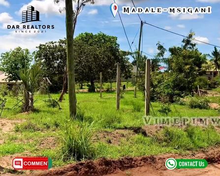 Viwanja vinauzwa Madale Msigani, Dar Es Salaam (469 sqm) Viwanja vinauzwa Madale Msigani, Dar Es Salaam (469 sqm)